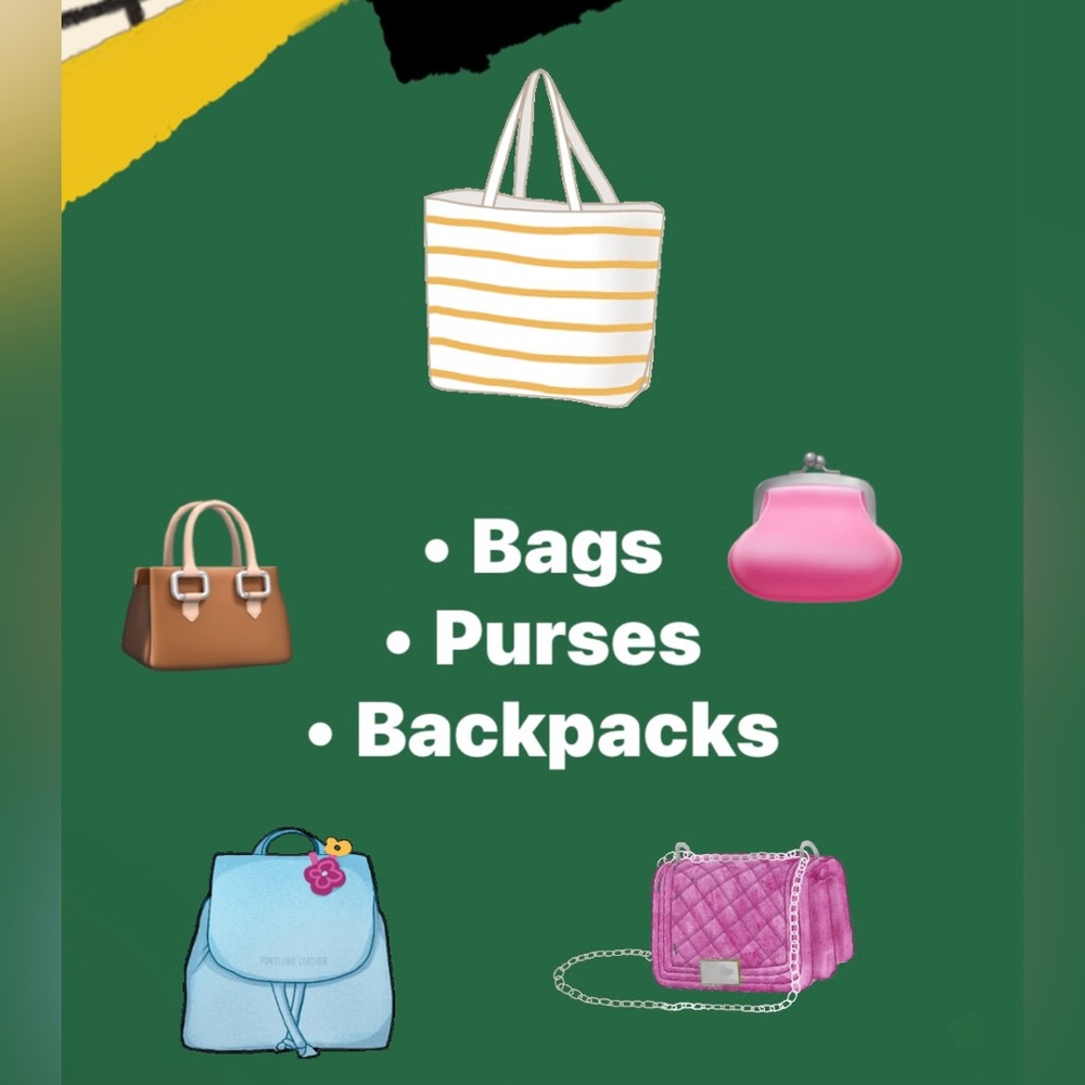 🧳🛍️Curated Variety of bags to chevk out from my smoke-free eclectic closet.